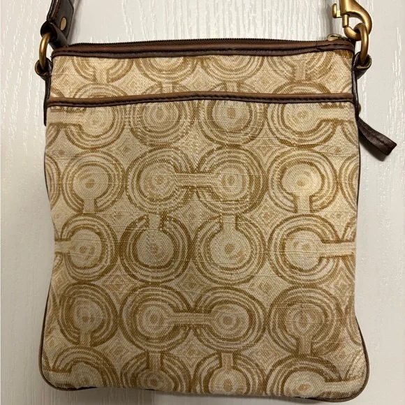 Coach Audrey OP Art Crossbody Bag - Picture 5 of 10
